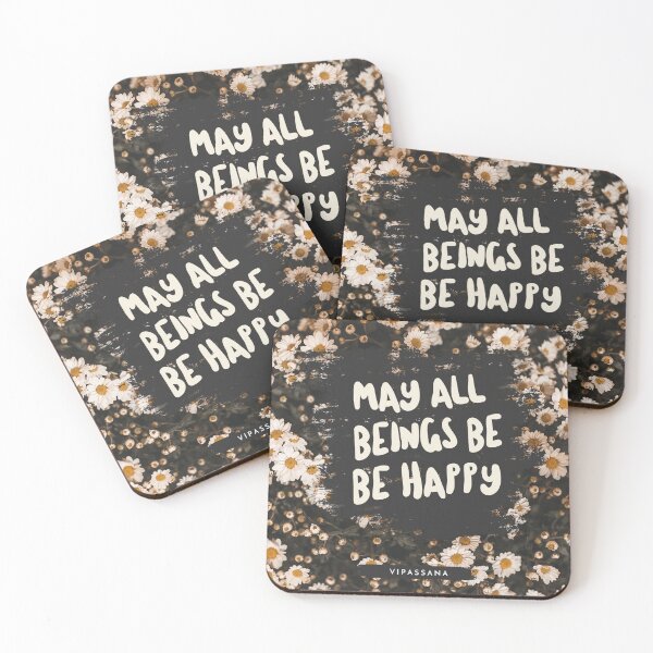 Item preview, Vipassana Meditation May All Beings Be Happy designed and sold by GraTEEtude.
