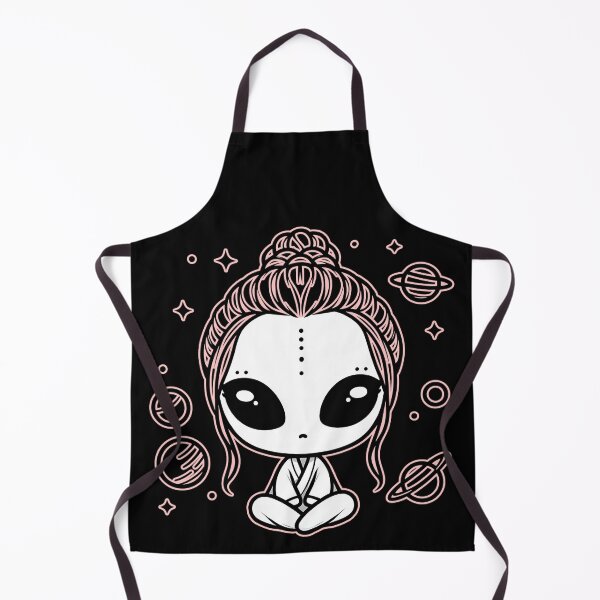 Item preview, Cute Alien Digital Outline Design designed and sold by Dynke.