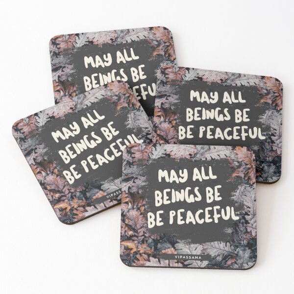 Item preview, Vipassana Meditation May All Beings Be Peaceful designed and sold by GraTEEtude.