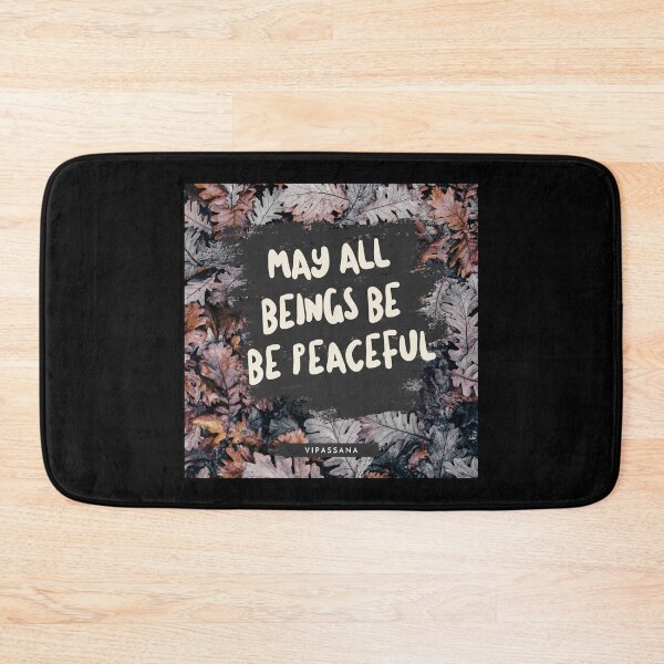 Item preview, Vipassana Meditation May All Beings Be Peaceful designed and sold by GraTEEtude.
