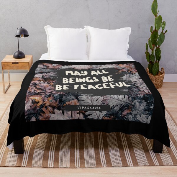Item preview, Vipassana Meditation May All Beings Be Peaceful designed and sold by GraTEEtude.