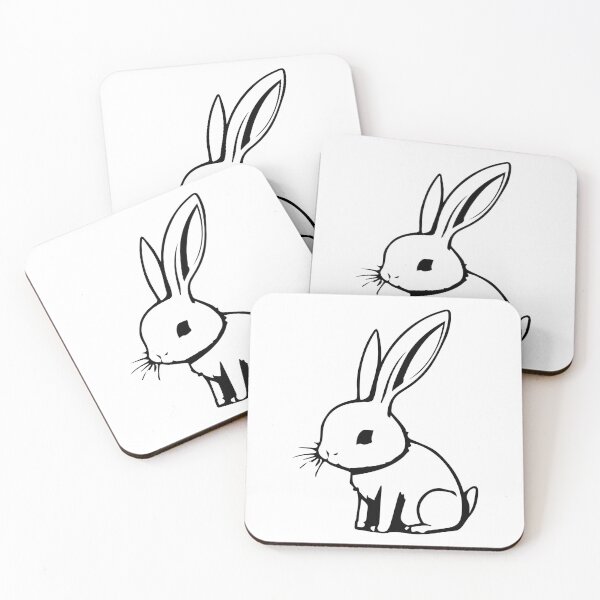 Item preview, Minimalist Bunny designed and sold by effectbox.