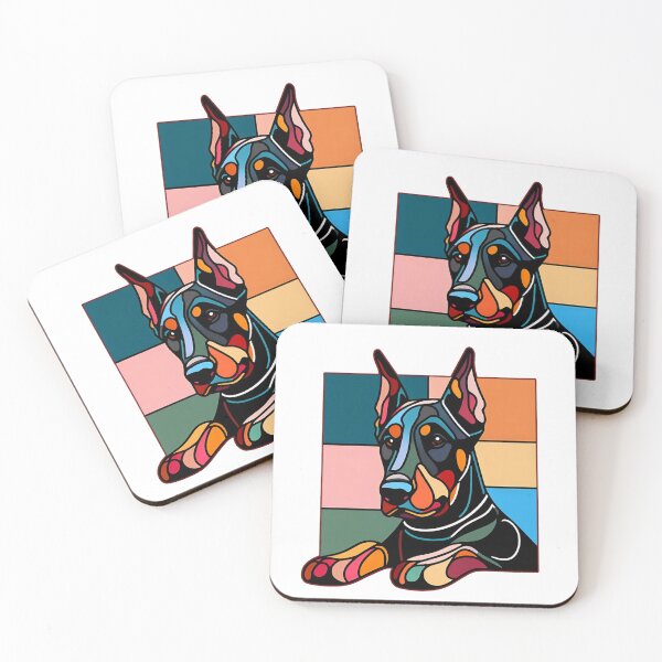 Item preview, Sophisticated Doberman Dog Digital Art Print designed and sold by Dynke.