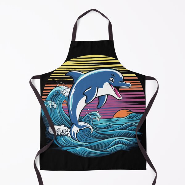 Item preview, Playful Dolphin at Sunset designed and sold by MyNiceDesigns.