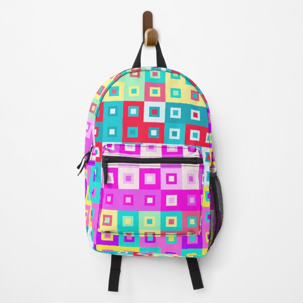 Item preview, Colorful Pixel Art Squares designed and sold by yashrid.