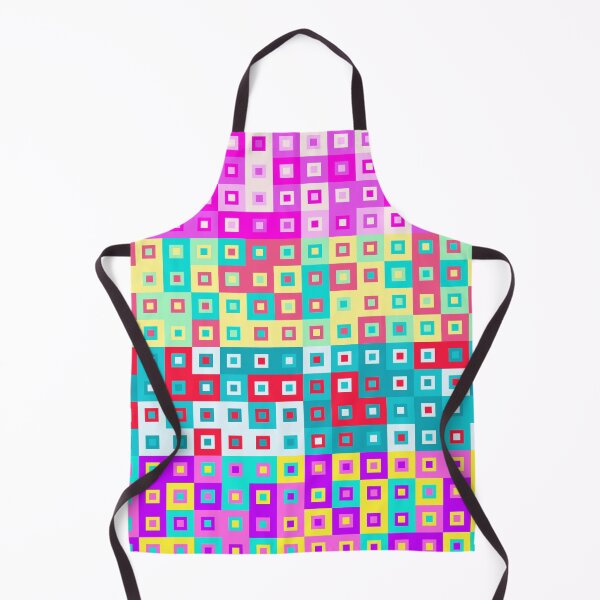 Item preview, Colorful Pixel Art Squares designed and sold by yashrid.