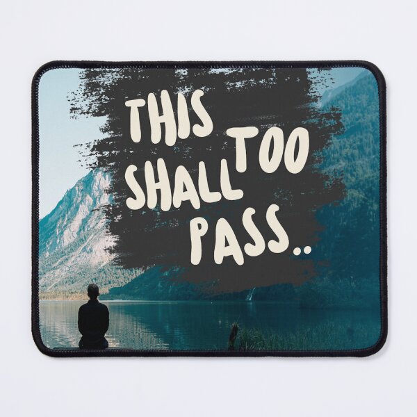 Item preview, Vipassana Meditation This Too Shall Pass Anicca Impermenance designed and sold by GraTEEtude.
