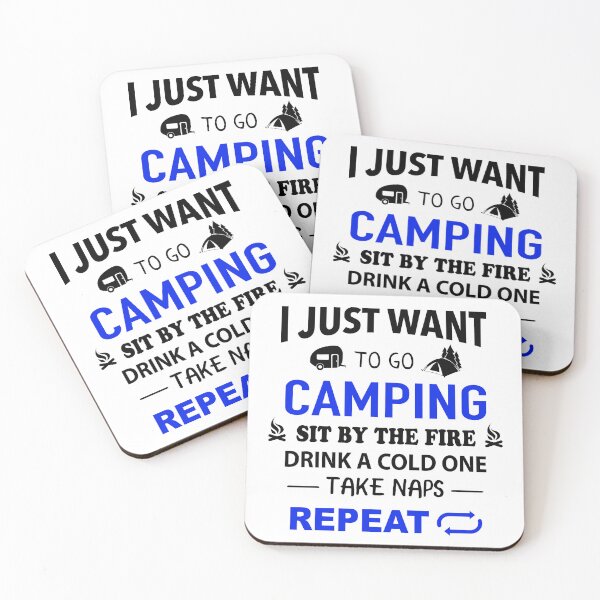Item preview, I just want to go Camping sit by the fire  designed and sold by Kriengsaktalek.