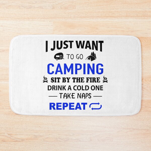 Item preview, I just want to go Camping sit by the fire  designed and sold by Kriengsaktalek.