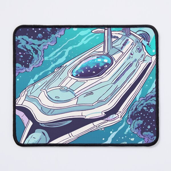 Item preview, Alien Ships in sea designed and sold by PratikG24.