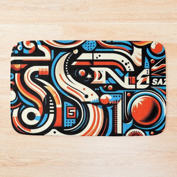 Item preview, round - postmodern - stars - linear - geometric designed and sold by Constructive27.