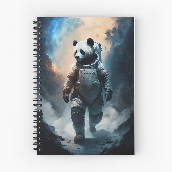 Item preview, Astronaut Panda Wearing a Spacesuit in Space designed and sold by CheekyAnimalz.