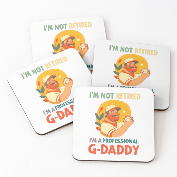 Item preview, I'm not retired, I'm a professional g-daddy 02-white designed and sold by Nufauna.
