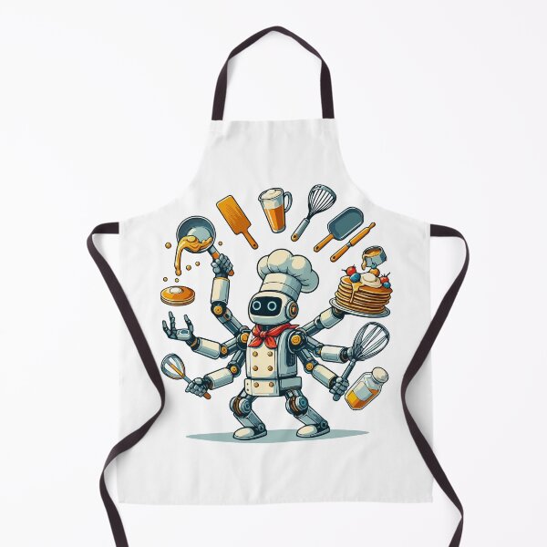 Item preview, Busy Robot Chef designed and sold by Coffee Lifestyle.