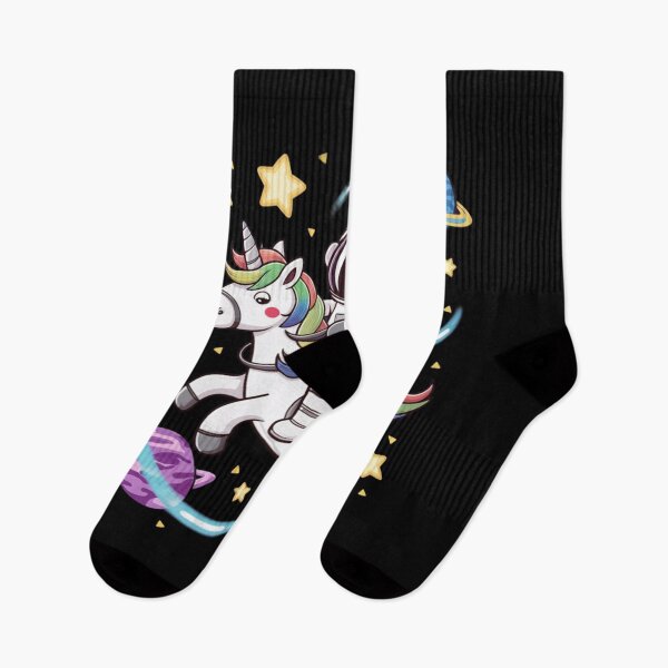 Item preview, Astronaut Riding a Unicorn through Space designed and sold by MyNiceDesigns.