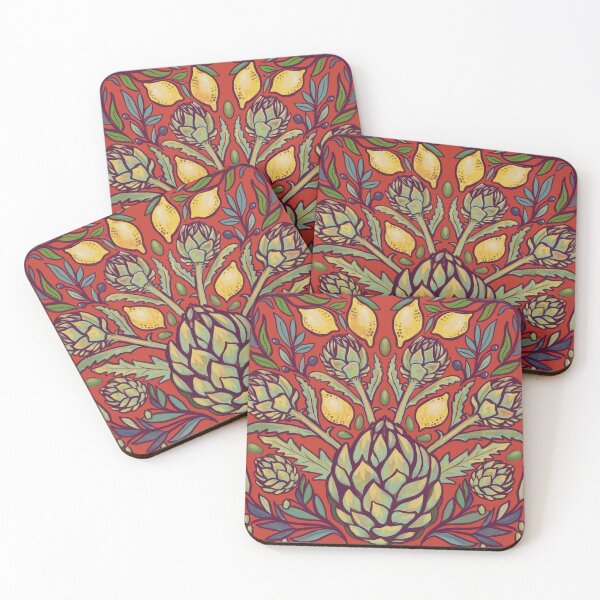 Item preview, Tuscan Artichokes baked with Lemon and Tomato Bisque  designed and sold by Artlizzard.