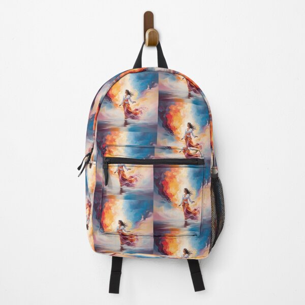 Item preview, Blue Orange Spiritual Awakening Artwork designed and sold by Tamas Das.
