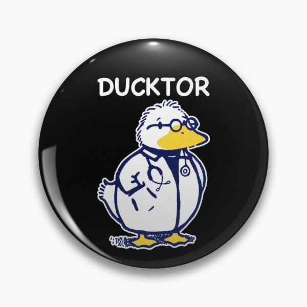 Item preview, Ducktor Funny Doctor Pun designed and sold by trajeado14.