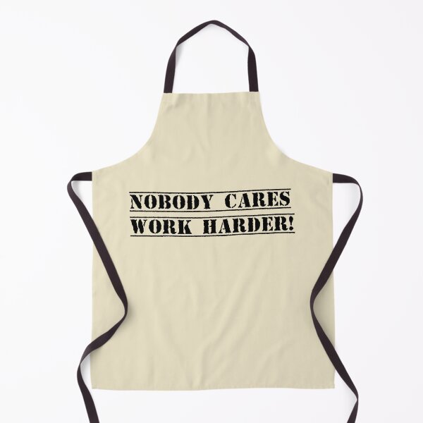 Item preview, Retro Vintage Nobody Cares Work Harder designed and sold by Fatimah Saeed.