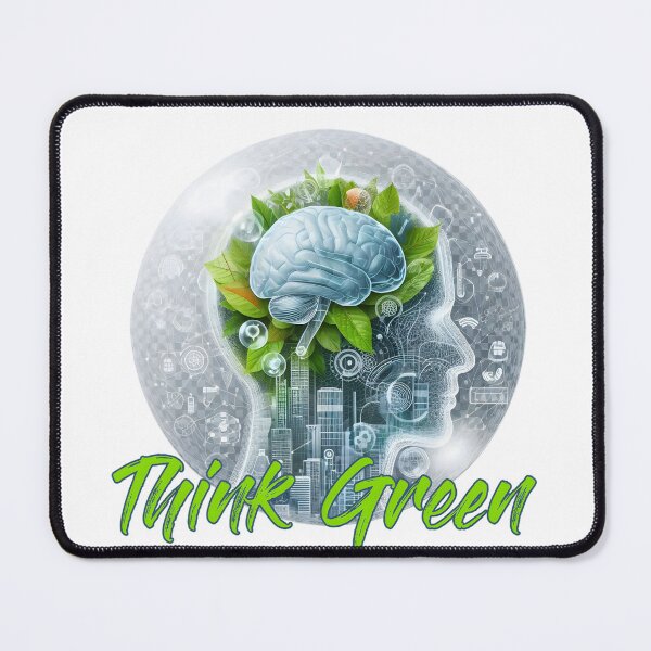 Item preview, Think Green designed and sold by Black Sands Art.
