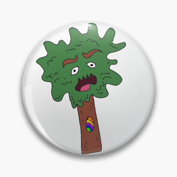 Item preview, Fearful Hippie Tree designed and sold by strandedsticker.