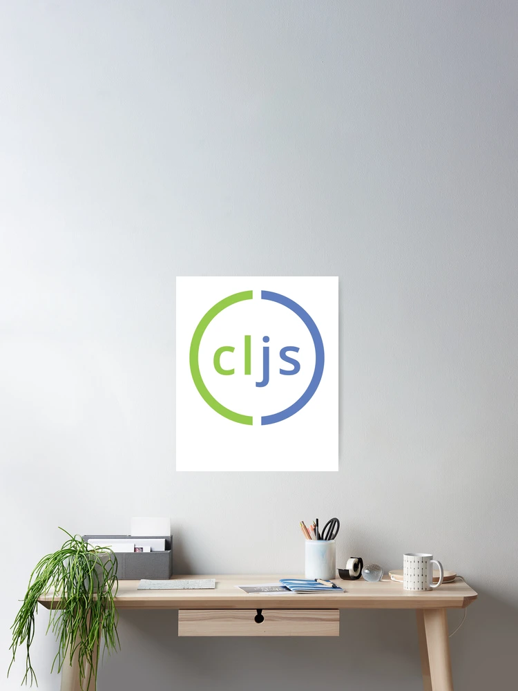 Thumbnail 2 of 3, Poster, Clojure ClojureScript Language Logo T-Shirt designed and sold by Rainwater Merch.