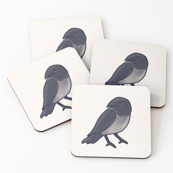 Item preview, Cute hooded crow art designed and sold by Artofmayara.