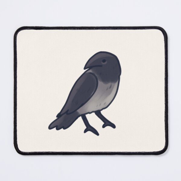 Item preview, Cute hooded crow art designed and sold by Artofmayara.