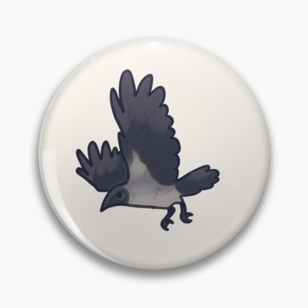 Item preview, hooded crow flying  designed and sold by Artofmayara.