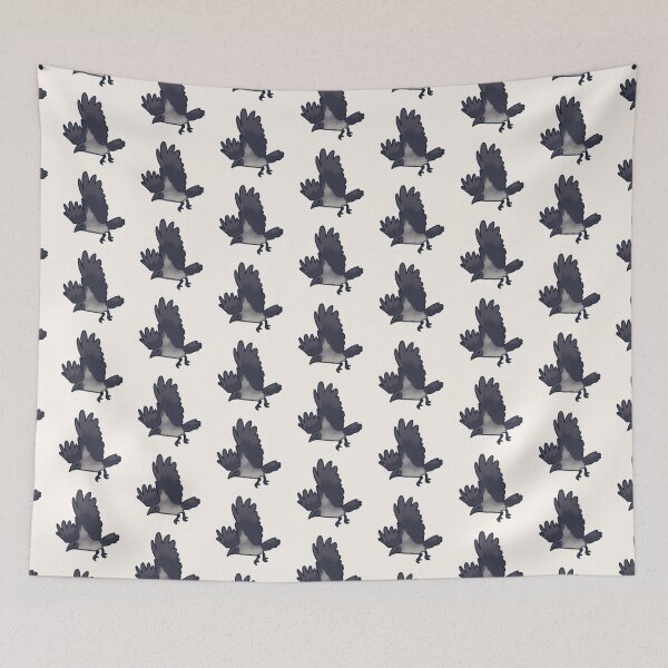 Item preview, hooded crow flying  designed and sold by Artofmayara.