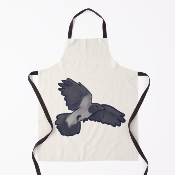Item preview, Cute hooded crow flying  designed and sold by Artofmayara.