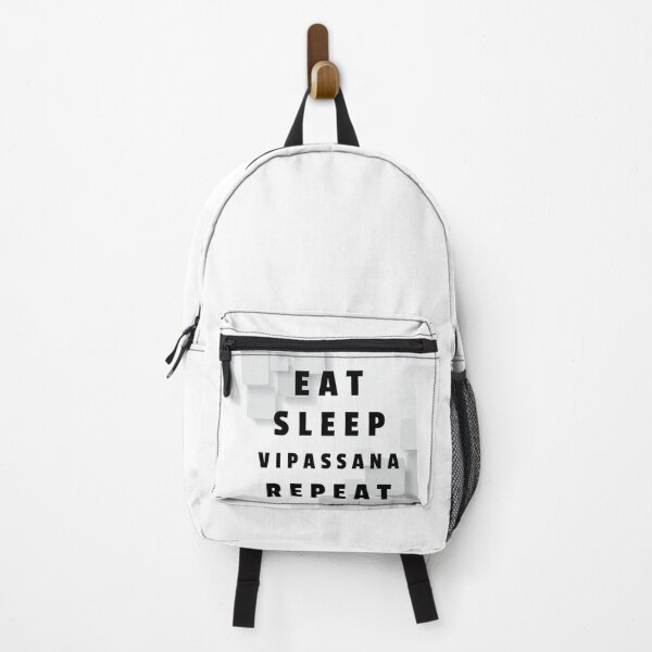 Item preview, Eat Sleep Vipassana Meditation Repeat designed and sold by GraTEEtude.