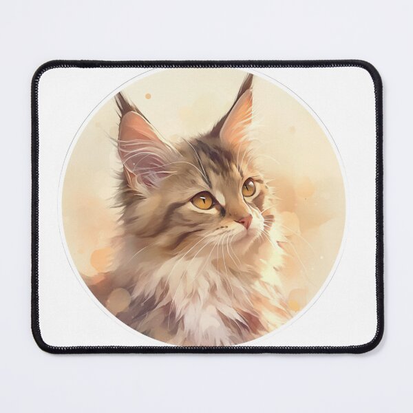Item preview, Main coon cat  // Main coon cat cute design designed and sold by SMARTKIT  DESIGNAGENCY.