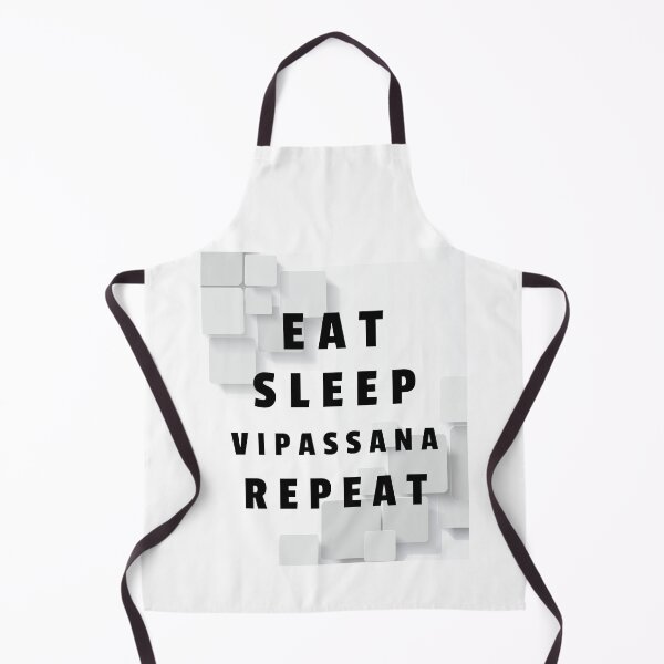 Item preview, Eat Sleep Vipassana Meditation Repeat designed and sold by GraTEEtude.