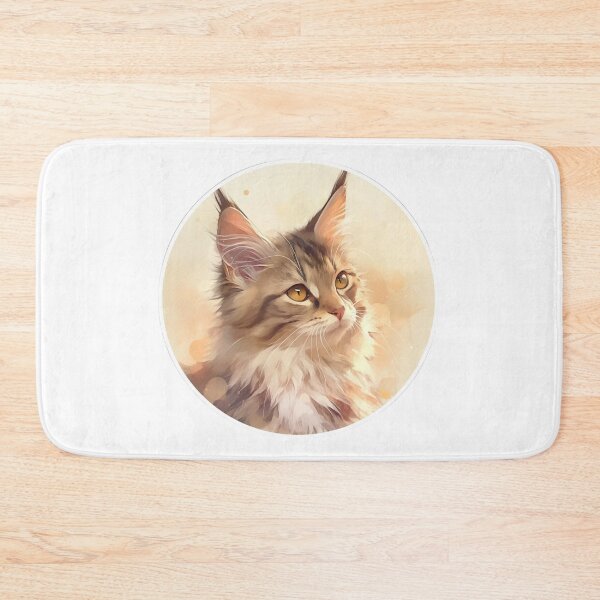 Item preview, Main coon cat  // Main coon cat cute design designed and sold by SMARTKIT  DESIGNAGENCY.