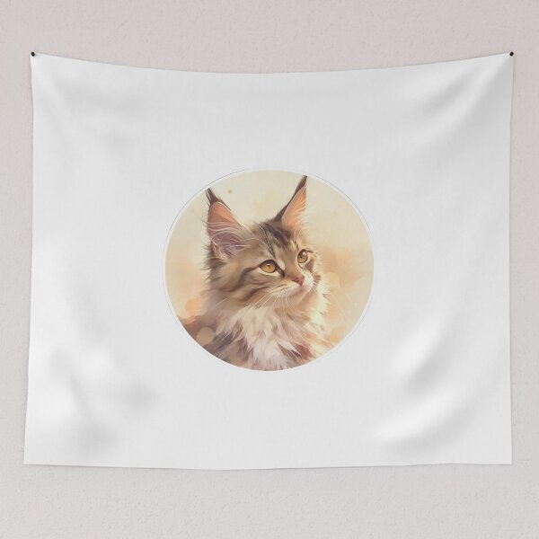 Item preview, Main coon cat  // Main coon cat cute design designed and sold by SMARTKIT  DESIGNAGENCY.