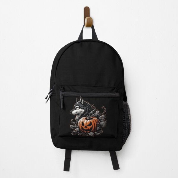 Item preview, Wolf Halloween Pumpkin designed and sold by TomFrontierArt.