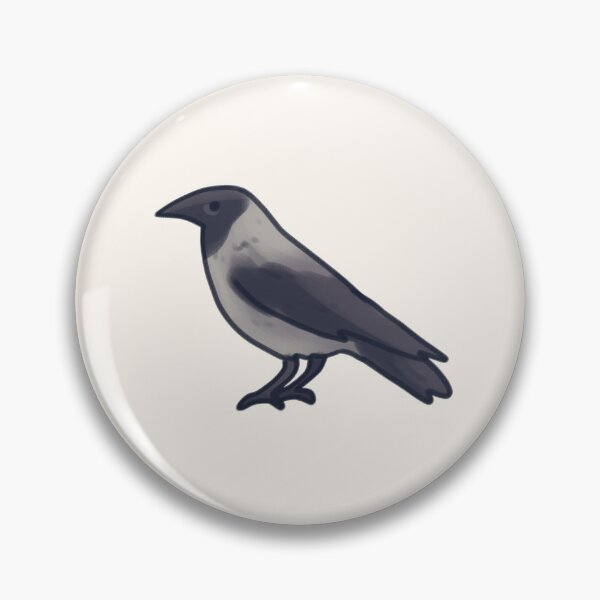 Item preview, hooded crow illustration  designed and sold by Artofmayara.
