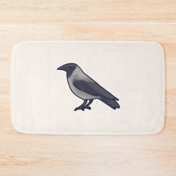 Item preview, hooded crow illustration  designed and sold by Artofmayara.