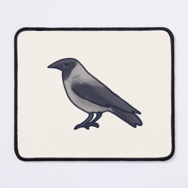 Item preview, hooded crow illustration  designed and sold by Artofmayara.