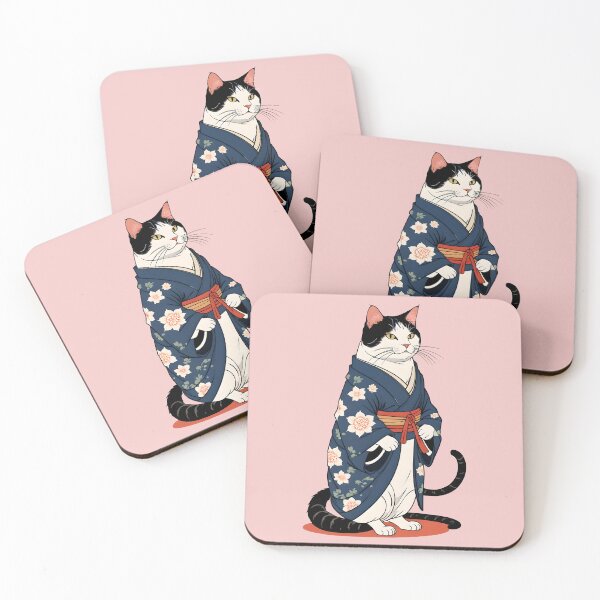 Item preview, japanese cat designed and sold by My Secret Monster.
