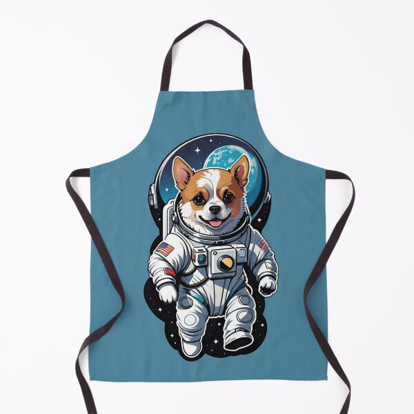 Item preview, Dogstronaut (#09) dog astronaut in space [Create a set!] designed and sold by SolidEarthArt.