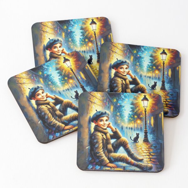 Item preview, A boy with a beret designed and sold by vatisa.