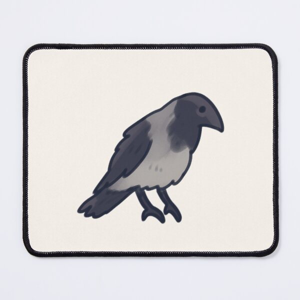 Item preview, Silly hooded crow drawing  designed and sold by Artofmayara.