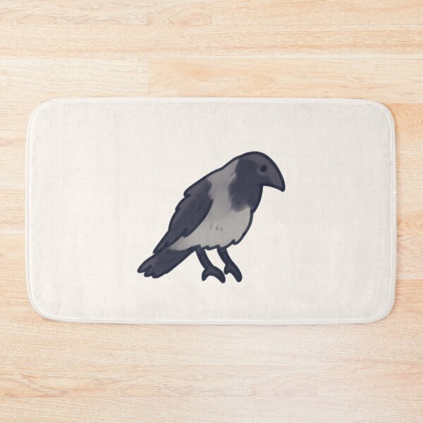 Item preview, Silly hooded crow drawing  designed and sold by Artofmayara.