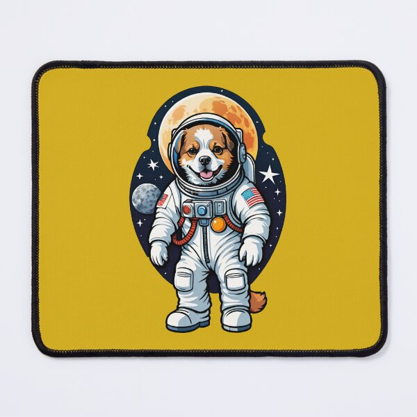 Item preview, Dogstronaut (#10) dog astronaut in space [Create a set!] designed and sold by SolidEarthArt.