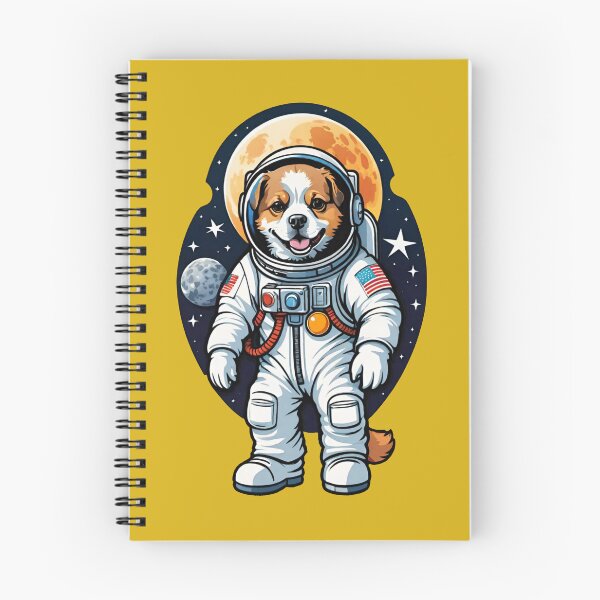 Item preview, Dogstronaut (#10) dog astronaut in space [Create a set!] designed and sold by SolidEarthArt.