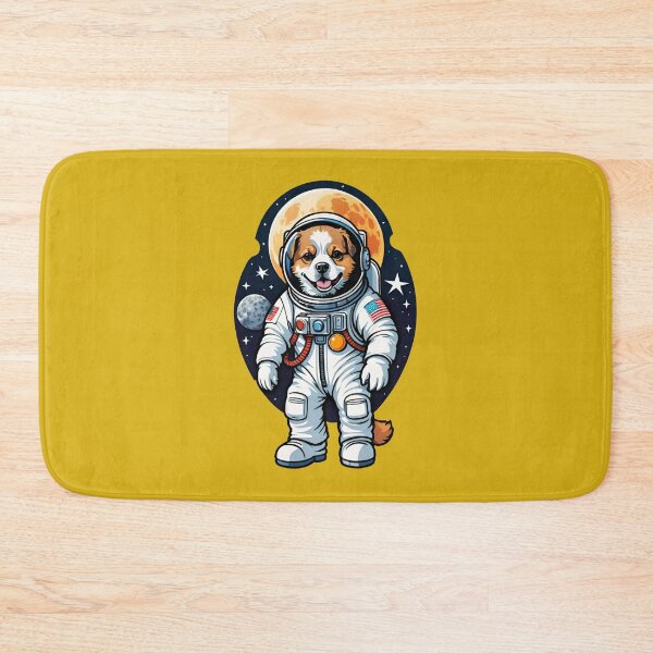 Item preview, Dogstronaut (#10) dog astronaut in space [Create a set!] designed and sold by SolidEarthArt.