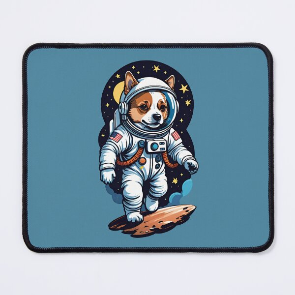 Item preview, Dogstronaut (#11) dog astronaut in space [Create a set!] designed and sold by SolidEarthArt.