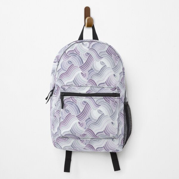Item preview, Stone Textured Linework Swells - Pastel Purples designed and sold by TigaTiga.